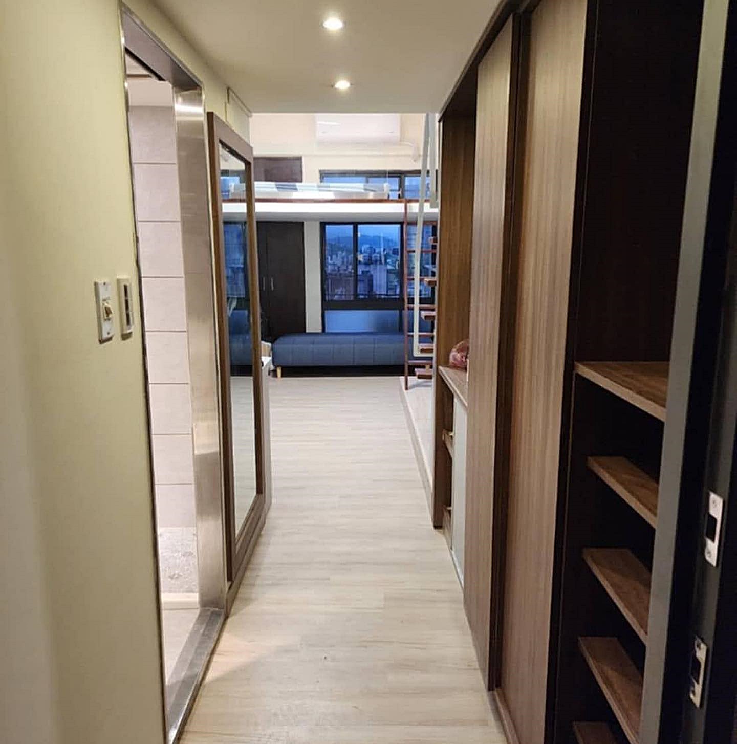 【台北裝潢】昆明街套房客製化設計│木工裝潢│唐莊企業有限公司│木居手作工坊