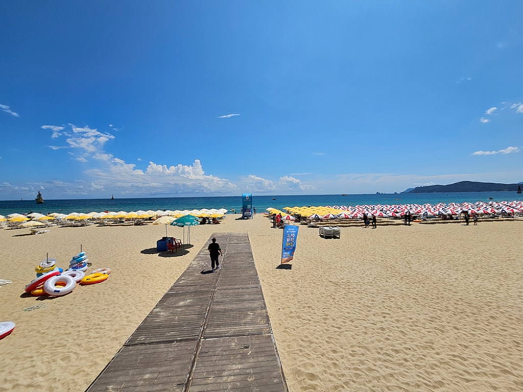 【韓國釜山景點】HAEUNDAE 字母地標~海雲台海水浴場│釜山海邊推薦2026│海雲台海灘交通│海雲台必拍景點