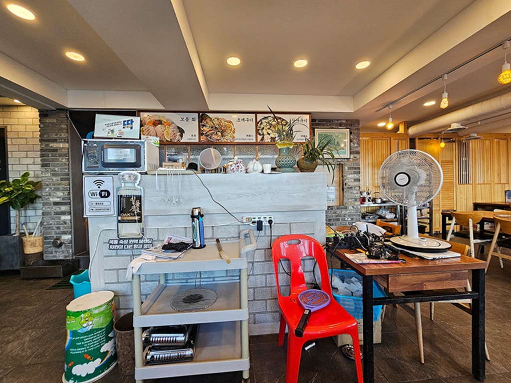 【韓國釜山美食】青沙浦30年海鮮老店~海林家해림이네│海鮮蔥煎餅│炭火烤貝海鮮套餐│青沙浦海景餐廳