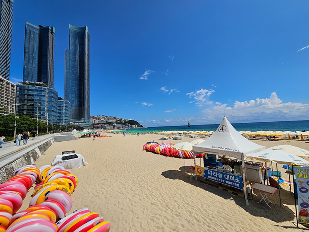 【韓國釜山景點】HAEUNDAE 字母地標~海雲台海水浴場│釜山海邊推薦2026│海雲台海灘交通│海雲台必拍景點