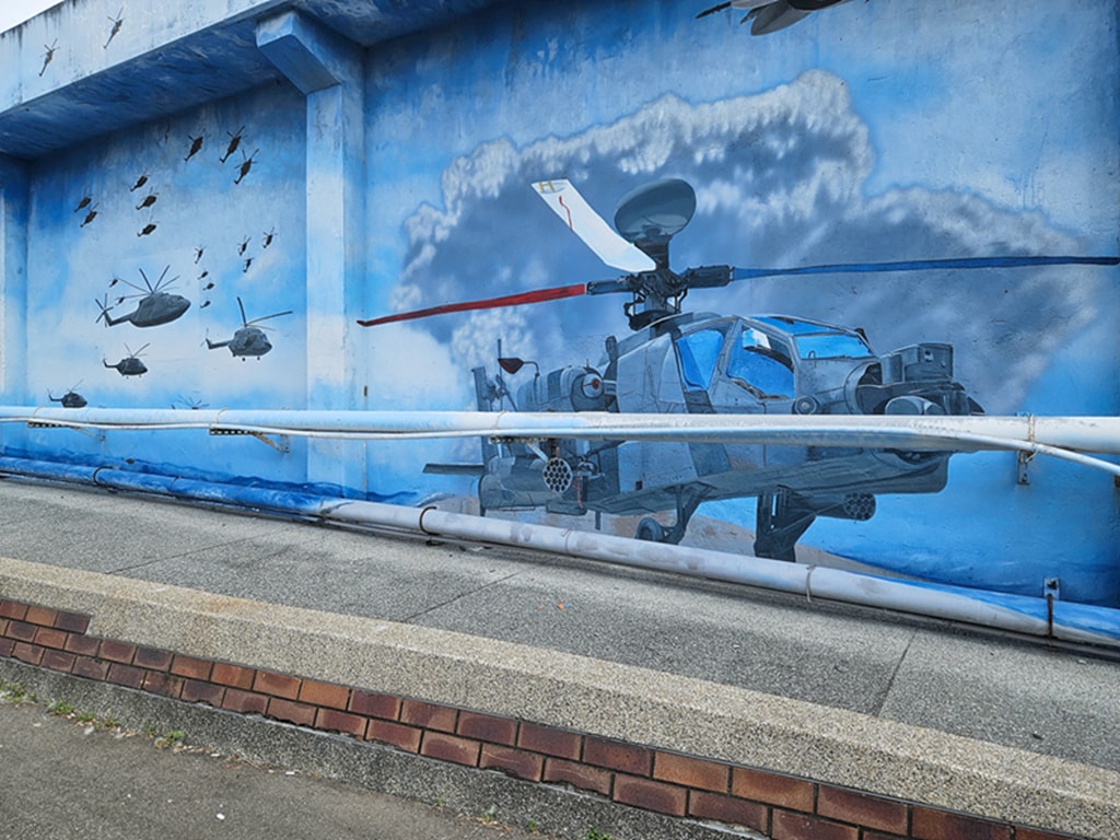 【台中景點】竹坑南寮登山步道~龍井竹坑里彩繪牆|天空主題戰鬥機|白鷺鷥、飛鳥、蝴蝶與花田|木棧道、田野仁者、樂山 - 第2張圖 【台中景點】竹坑南寮登山步道~龍井竹坑里彩繪牆|天空主題戰鬥機|白鷺鷥、飛鳥、蝴蝶與花田|木棧道、田野仁者、樂山