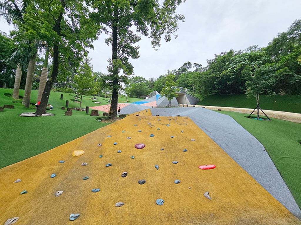 【台北特色公園】趣探險之丘~文山森林公園｜超長溜滑梯＋森林步道＋觀景平台一次玩｜萬隆站親子放電綠地