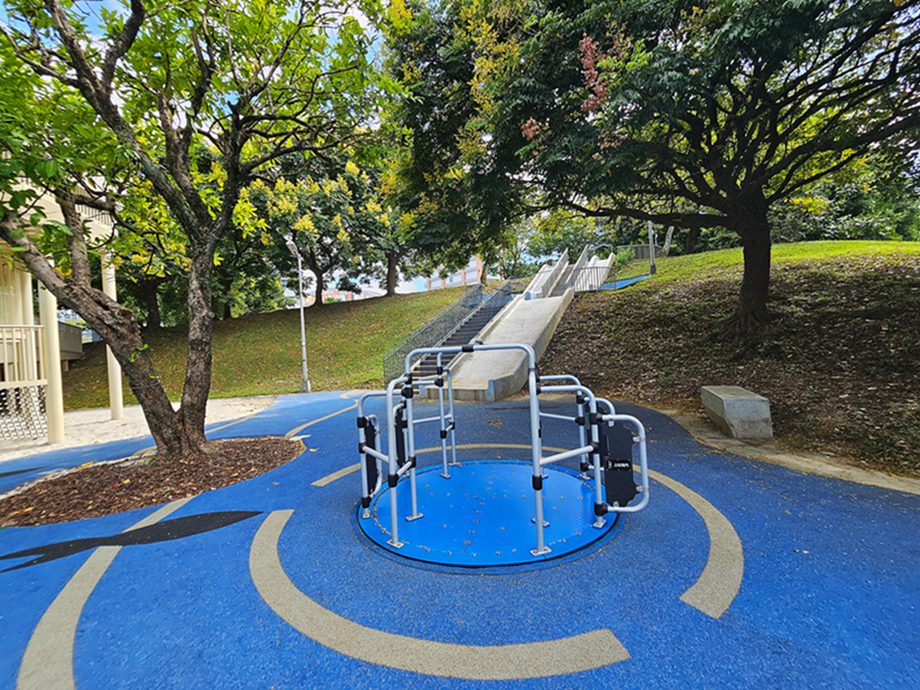 【台北特色公園】7米高鱷魚遊戲塔~內湖石潭公園|加寬磨石子滑梯|石英沙沙坑|共融鞦韆旋轉盤| - 第10張圖 【台北特色公園】7米高鱷魚遊戲塔~內湖石潭公園|加寬磨石子滑梯|石英沙沙坑|共融鞦韆旋轉盤|