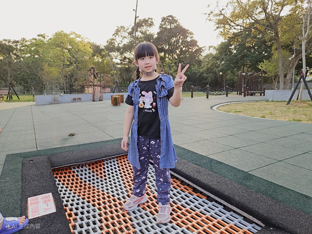 【桃園特色公園】軍事風特色遊戲場~大溪傘儲酷公園｜全台唯一運輸機造型遊具｜小小傘兵闖關趣｜8組互動感官遊具｜鞦韆一整排